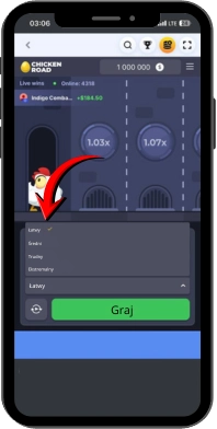 Wybór poziomu trudności