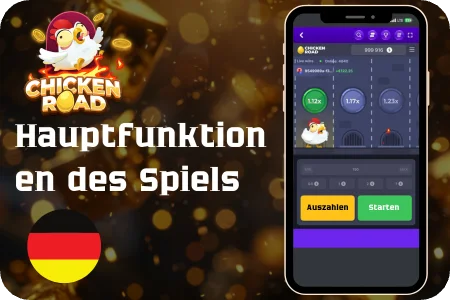 Hauptfunktion en des Spiels
