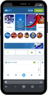 Ro‘yxatdan o‘tish